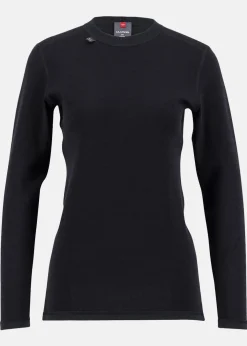 New Ulvang Comfort 200 round neck Ws Black/Black