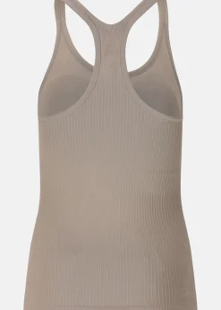 Clearance Athlecia Connie W Padded Sports Bra Top Light Heather