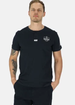 Outlet Seaside Coos Bay Tee Navy