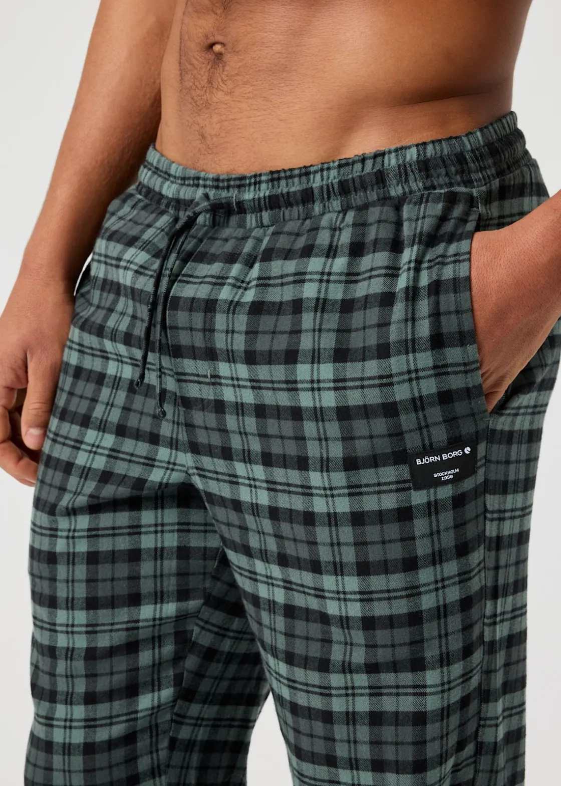 Outlet Björn Borg CORE FLANNEL PYJAMA PANTS BB HS CHECK 2
