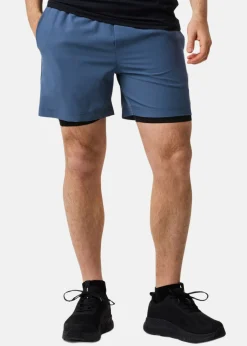 Discount Swedemount Core 2-In-1 Shorts Denim Blue