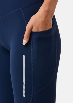 Sale Swedemount Core Pocket Tights Long W Midnight Blue