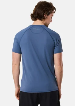 Best Swedemount Core Training Tee Denim Blue