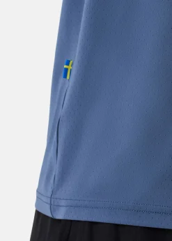 Best Swedemount Core Training Tee Denim Blue