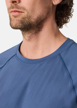 Best Swedemount Core Training Tee Denim Blue