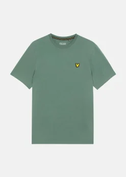 Sale Lyle&scott Core T-Shirt Silver Pine