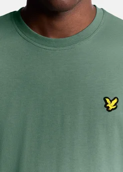 Sale Lyle&scott Core T-Shirt Silver Pine