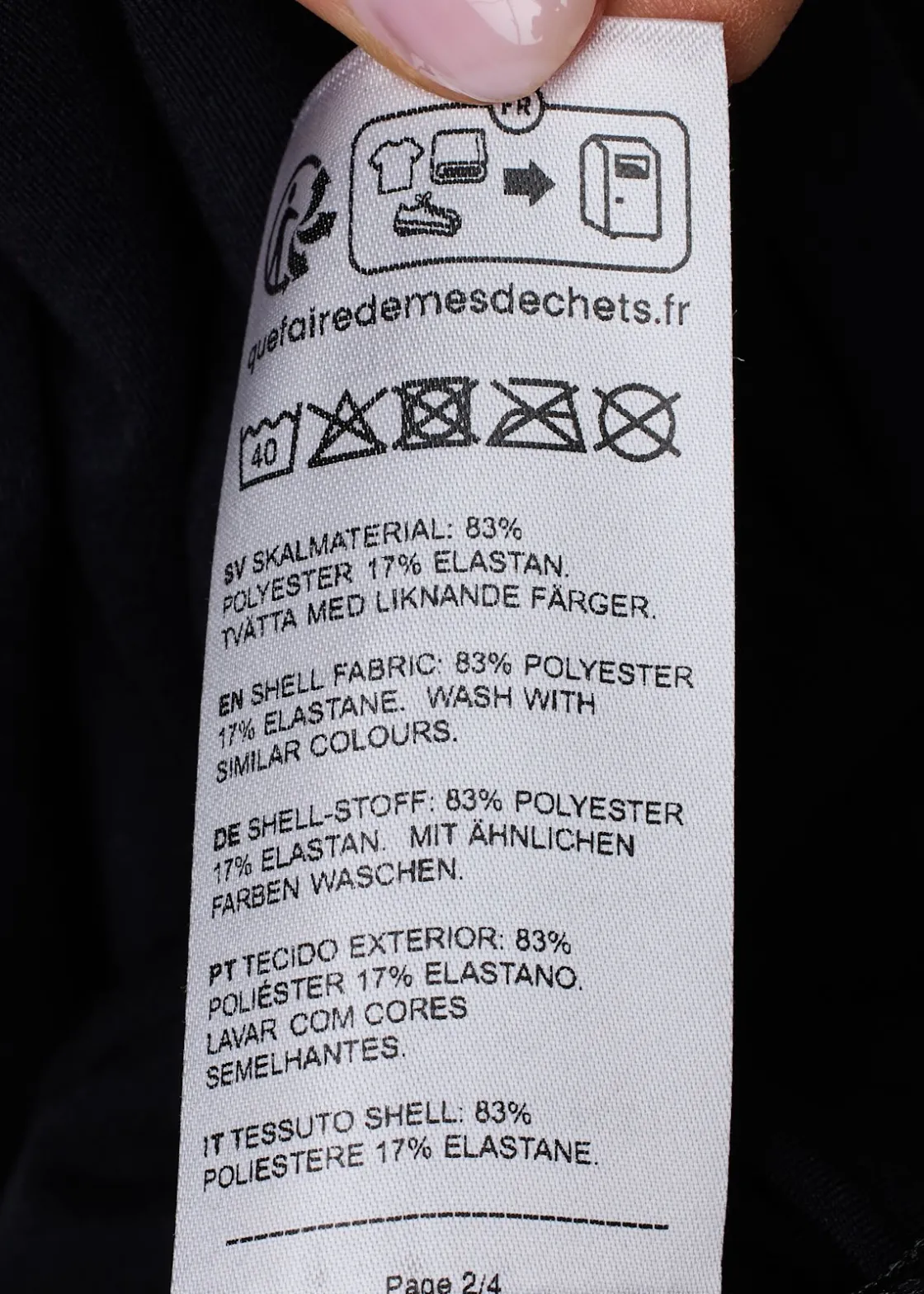 Sale Swedemount Core High Waist Tights Long W Black