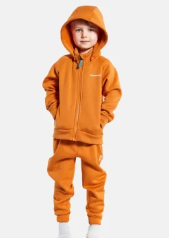 Online Didriksons CORIN KIDS FULLZIP 4 Burnt glow