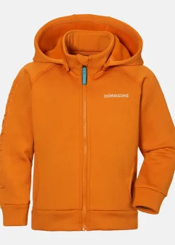 Online Didriksons CORIN KIDS FULLZIP 4 Burnt glow