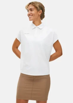 New Röhnisch Corinne loose poloshirt White