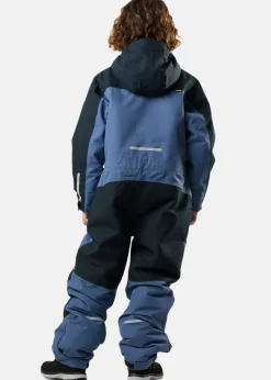 Hot X-trail Cortina Ski Overall JR Steel Blue/Black