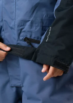 Hot X-trail Cortina Ski Overall JR Steel Blue/Black