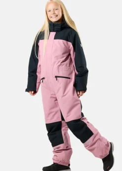 Sale X-trail Cortina Ski Overall JR Pink/Black