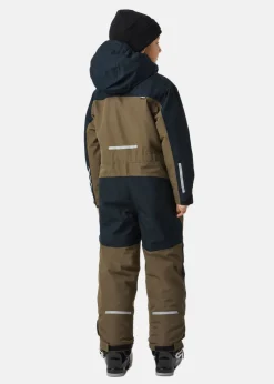 Discount X-trail Cortina Ski Overall JR Dusty Olive/Black