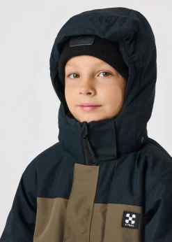 Discount X-trail Cortina Ski Overall JR Dusty Olive/Black