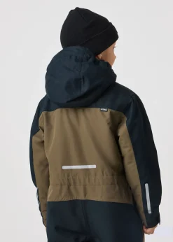 Discount X-trail Cortina Ski Overall JR Dusty Olive/Black