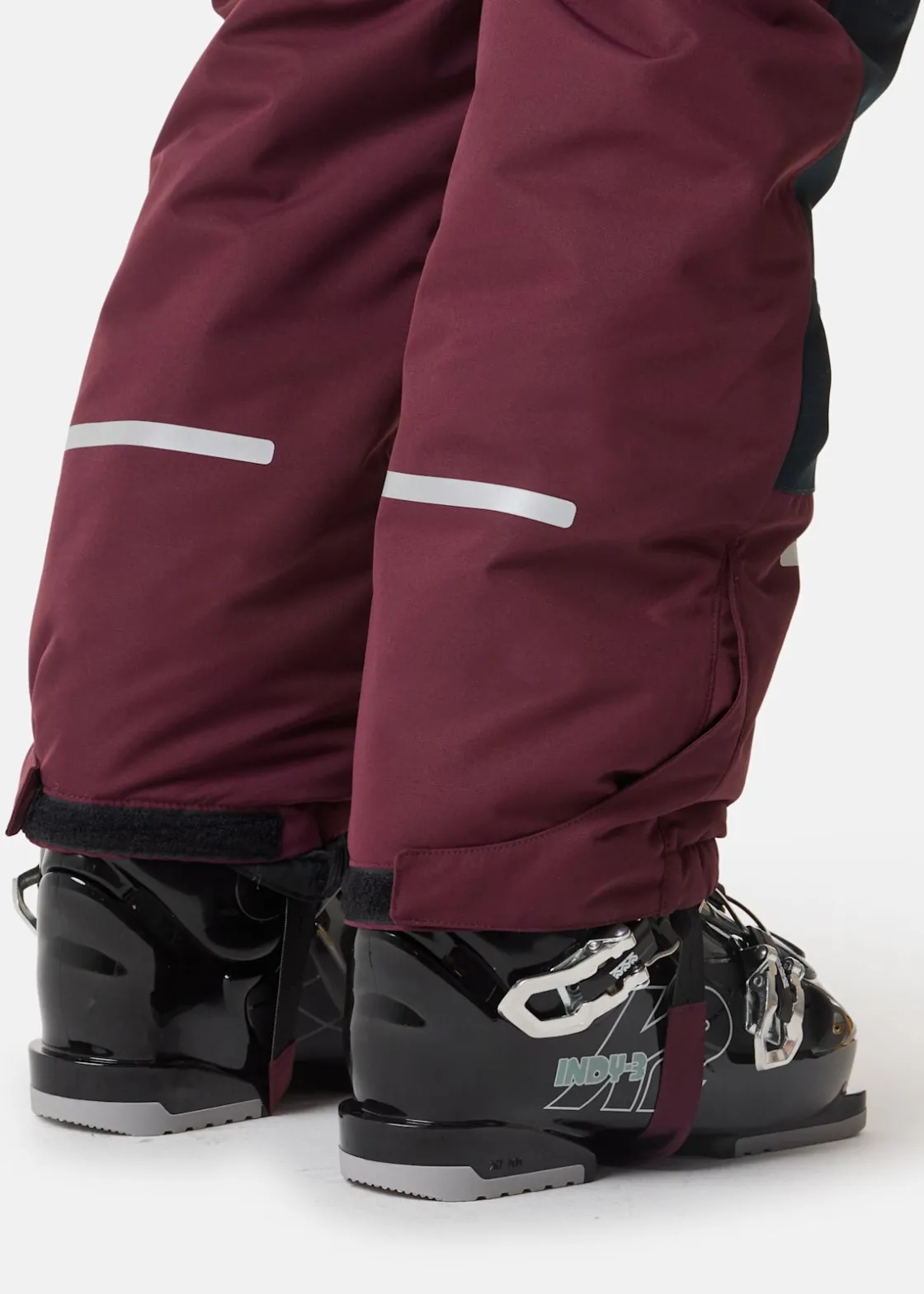Outlet X-trail Cortina Ski Overall JR Burgundy/Black
