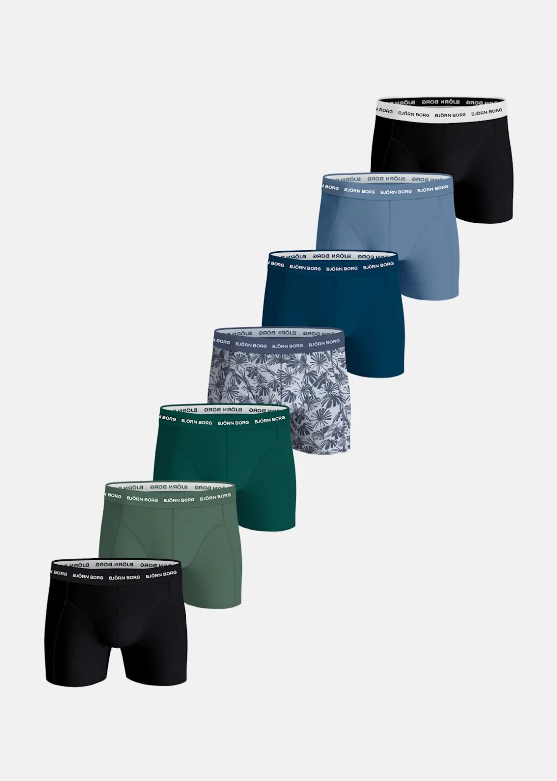 Hot Björn Borg COTTON STRETCH BOXER 7p MULTIPACK 1