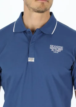 Sale Seaside Crew Piké Sea Blue