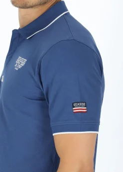 Sale Seaside Crew Piké Sea Blue