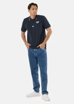 Best Seaside Crew Piké Dk. Navy