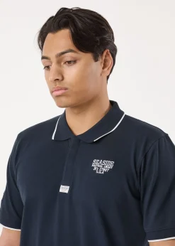 Best Seaside Crew Piké Dk. Navy