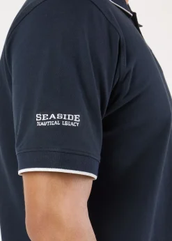 Best Seaside Crew Piké Dk. Navy