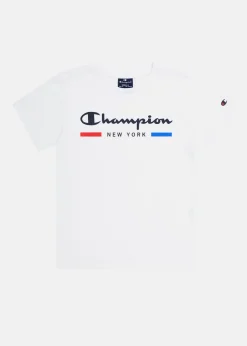 New Champion Crewneck T-Shirt White