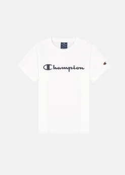 Hot Champion Crewneck T-Shirt White