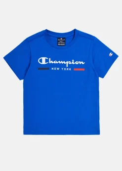 Clearance Champion Crewneck T-Shirt Nautical Blue