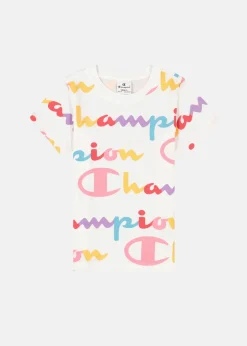 Hot Champion Crewneck T-Shirt White AL (WHT)