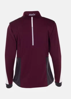 New Swix Cross jacket Ws Dark aubergine