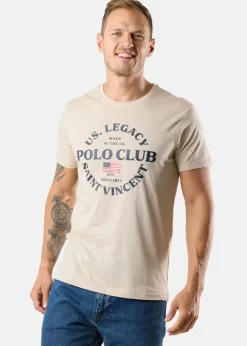 Saint Vincent Dallas Tee Beige