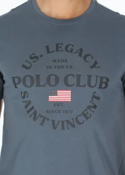 Sale Saint Vincent Dallas Tee SWE Denim Blue