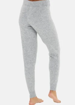 Athlecia Daviana W Knitted Pants Light Grey Melange
