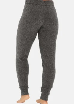 Athlecia Daviana W Knitted Pants Dark Grey Melange