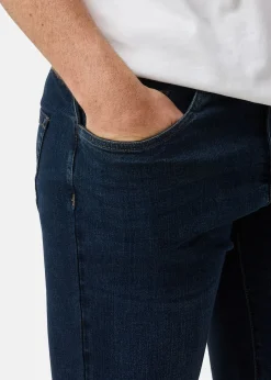 Outlet Denim Factory Denim Shorts Dk. Denim Blue