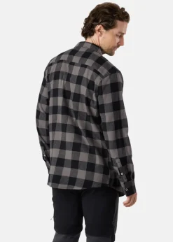 Discount Denim Factory Denver Flannel Shirt II Charcoal/Black Check
