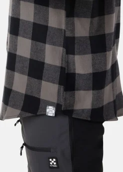Discount Denim Factory Denver Flannel Shirt II Charcoal/Black Check
