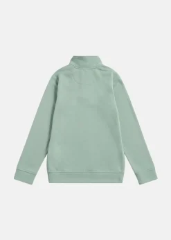 Discount US Polo Kids DHM LB 1/4 ZIP Iceberg Green