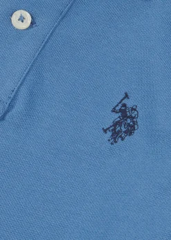 Hot US Polo Kids DHM PIQUE POLO Blue Horizon