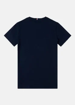 Hot US Polo Kids DHM TSHIRT Dark Sapphire Navy / Haute Red DHM