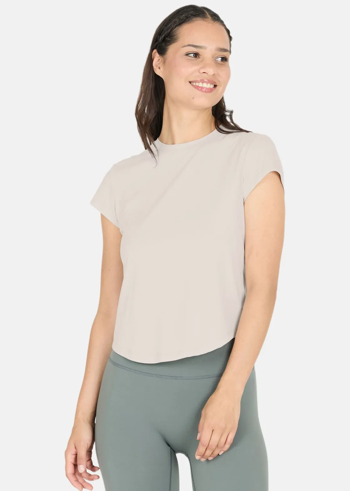 Clearance Athlecia Doja W S/S Tee Lunar Rock