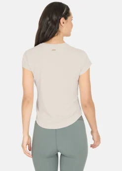 Clearance Athlecia Doja W S/S Tee Lunar Rock