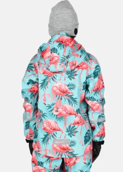 Sale Blount & Pool Drizzle Fleece Rain Set JR Turquoise Flamingo