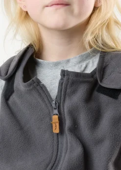 Hot Swedemount Drop Fleece Rain Set JR Plum/Lt. Pink