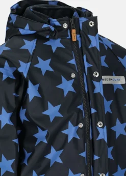Best Swedemount Drop Fleece Rain Set JR Dk. Navy/Blue