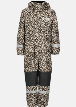 Sale Swedemount Drop Fleece Rain Suit JR Black/Leopard