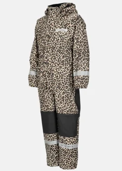 Sale Swedemount Drop Fleece Rain Suit JR Black/Leopard